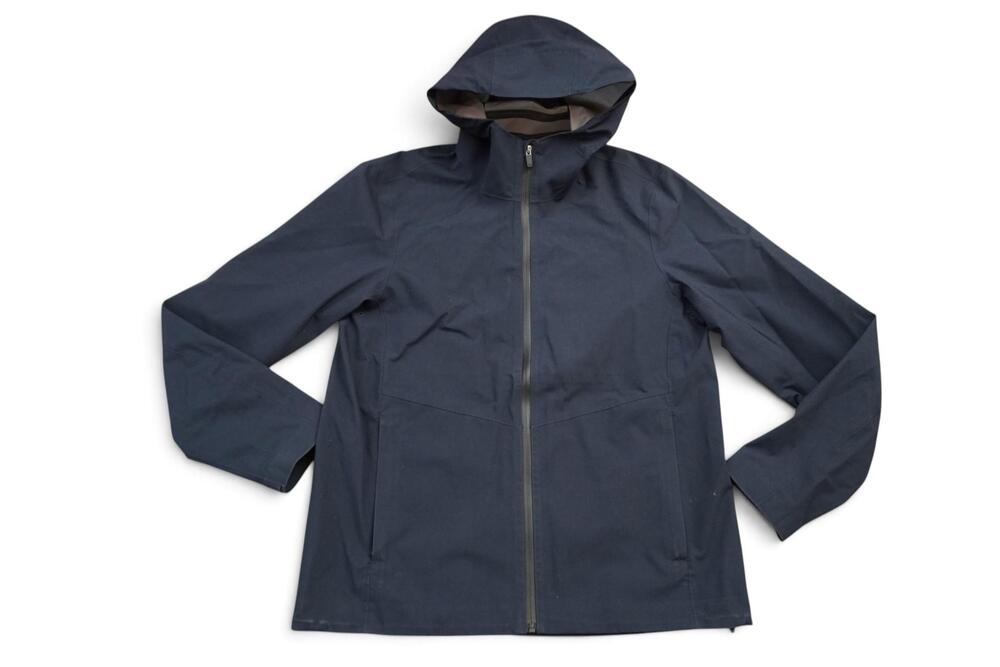 Mack Weldon Stormchaser Rain Jacket Winter Navy Blue CoatWater Resistant